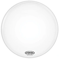 Evans EQ3 Resonant Coated White Bass Drum Head, No Port, 26 Inch