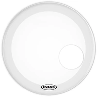 Evans EQ3 Resonant Coated White Bass Drum Head, 26 Inch
