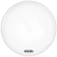 Evans MS1 White Marching Bass Drum Head, 28 Inch