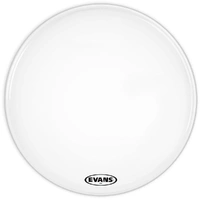 Evans MX1 White Marching Bass Drum Head, 32 Inch