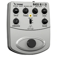 The Behringer BDI21 V-Tone Bass Driver DI Amplifier Modeler/Direct Recording Amp