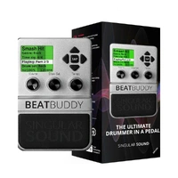 Singular Sound BeatBuddy Drum Machine Effects Pedal + Beat Buddy Footswitch 