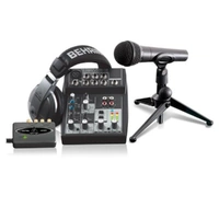Behringer Podcast Studio USB Studio / Recording Pack with Interface and Mixer