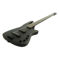 NS Design WAV4 Radius Bass Guitar Matte Black Rock Maple Neck, EMG Active P/up