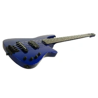 NS Design WAV4 Radius Bass Guitar Mettalic Cobalt  Rock Maple Neck EMG P/up