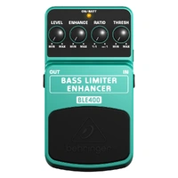The Behringer BLE400 Ultimate Dynamics Bass Limiter Enhancer Effects Pedal