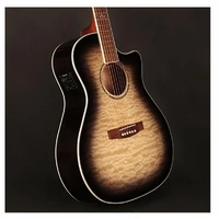 Cort GA-QF TBB Grand Auditorium Acoustic / Electric Guitar Fishman Pickup