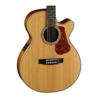 Cort L100F NS Concert Cutaway Acoustic / Electric Guitar Satin Natural 