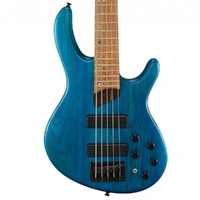 Cort Artisan B5 Plus AS RM 5-String Bass Guitar Open Pore Aqua Blue