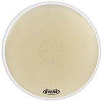 Evans Strata 1400  Power Center Reverse Dot Concert Bass Drum Head, 40 Inch