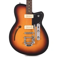 Reverend Club King 290 Electric Guitar - 3-tone Burst with Rosewood Fingerboard