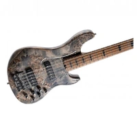 Cort GB-Modern 5 String Electric Bass Guitar - Open Pore Charcoal Grey