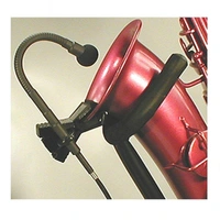 K&K Sound CXM5 Saxophone Mic Clip-on Microphone Pickup w/Belt-clip Preamp/Volume