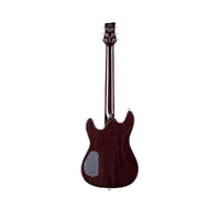 Framus D-Series Diablo Supreme Electric Guitar Nirvana Black Transparent High Polish