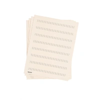 Archives Double-Folded Manuscript Paper Sheets, 8 stave, 24 Sheets