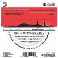 D'Addario EJ39 Phosphor Bronze Medium 12-String Acoustic Strings 12 - 52