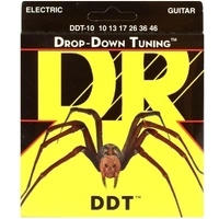 DR Strings DDT-10  Electric Guitar Strings Gauge 10-46 ,  4 sets