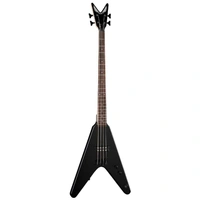 Dean Guitars Metalman Flying V Electric Bass Guitar - Black