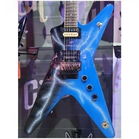  DEAN DIMEBAG DEAN FROM HELL ML - BLUE LIGHTING BOLT - ELECTRIC GUITAR