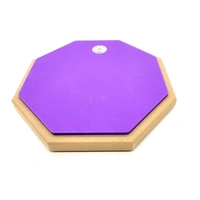 BBT 10" Drum Practice Pad Purple + Stand + Vic Firth Nova 5A Drumsticks