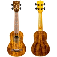 Flight DUS445 Glossy Acacia Soprano Ukulele with bag