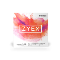 D'Addario Zyex Violin Single G String, 1/2 Scale, Medium Tension