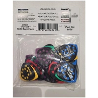 Dava Grip Tips Delrin Guitar Picks - 36 Picks Mixed