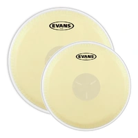 Evans Tri-Center Bongo Drum Head Pack, 7-1/4 and 8-5/8 Inch