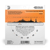D'Addario EFT15  Flat Tops PB Extra  Light Acoustic Guitar Strings 10 - 47
