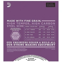 D'Addario EFX160 Flexsteels Long Scale Bass Guitar Strings (50 - 105) 