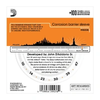 D'Addario EJ10-3D Bronze Acoustic Guitar Strings, Extra Light, 10-47, 3 Sets