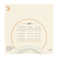 D'Addario EJ99B Pro-ArtǸ Carbon Ukulele Strings, Baritone