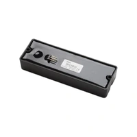 EMG 45TWX Active X Preamp Soapbar 6 String Bass Pickup with Pots and Wires Black