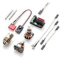 EMG 66-7H Active Humbucker 7 String Guitar Pickup with Pots and Wiring Chrome