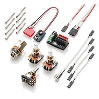 EMG PJA Solderless Active P & Jazz Bass Guitar Pickup Set Black