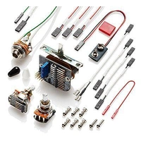 EMG SX Set Active 3 Single Coil Electric Guitar Pickup with Pots and Wire Ivory