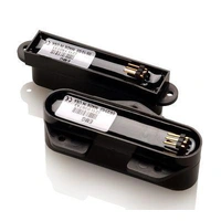 EMG TCX Active Single Coil Ceramic FTX RTX Pickup Set with Pots and Wiring Black