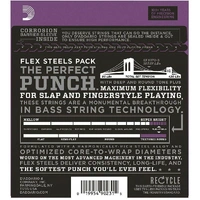 D'Addario ENR71-6 Half Round Bass Guitar Strings Regular Light 30-130 Long Scale