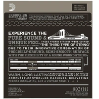 D'Addario ENR71SL Half Round Bass Guitar Strings, Light 45-100, Super Long Scale