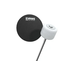 Evans EQ Single Pedal Patch, Black Nylon