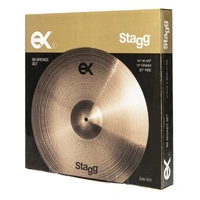 Stagg EXK B8 Bronze Matched Cymbal Set 14/16/20in w/bag