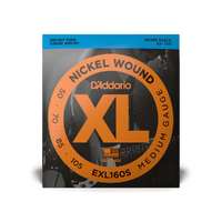 D'Addario EXL160S Nickel Wound Bass Guitar Strings Short Scale 50-105