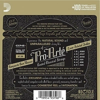D'Addario EXP46 Coated Classical Guitar Strings, Hard Tension