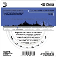 D'Addario  EXP75 Coated Phosphor Bronze Medium Mandolin Strings .0115 - .041