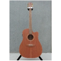 Cole Clark FL2EC Fat Lady Acoustic / Electric Guitar - Redwood / European Maple