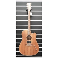 Cole Clark Acoustic / Electric  Guitar with Cutaway & Humbucker Hard Case