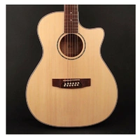 Cort GA-MEDX 12 string  Grand Regal Acoustic / Electric Guitar Open Pore Cutaway