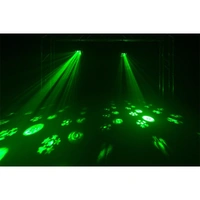BeamZ Gobo Derby LED DJ Effect Light with UV and Strobe