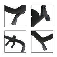 BBT Multiple Acoustic / Electric Guitar Stand - Black - Holds 5 Guitars