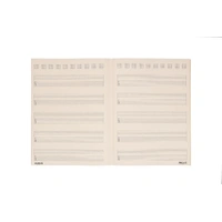 Archives Standard Bound Manuscript Paper Book, Guitar Tab, 48 Pages